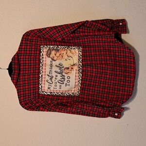 Upcycled S Old Navy Flannel